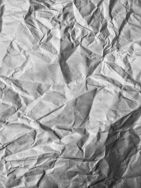 Une photo complète de papier froissé.