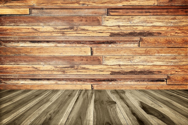 Photo une photo complète de planches de bois
