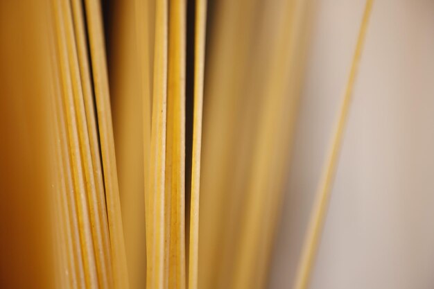 Photo une photo complète des spaghettis.