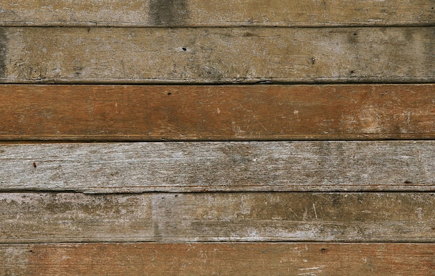 Une photo complète d'un vieux mur en bois