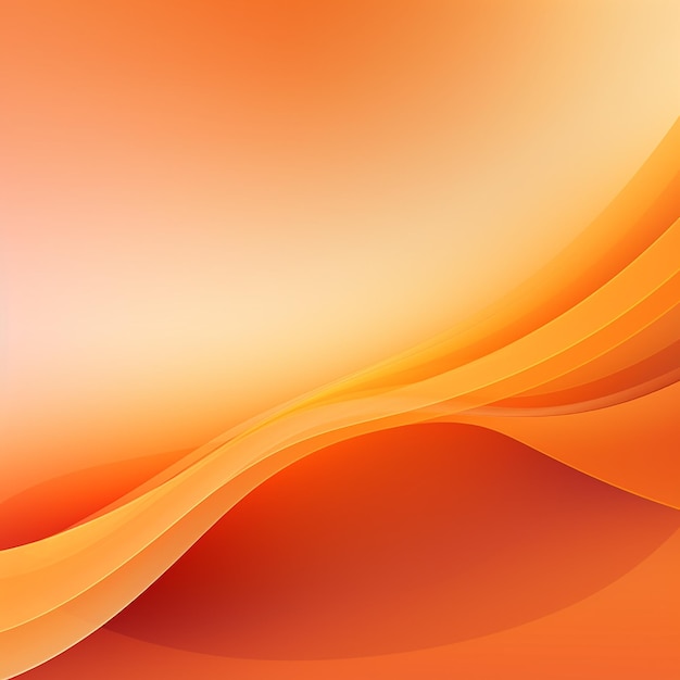 Photo de couleur orange formes d'ondes abstraites à l'arrière-plan