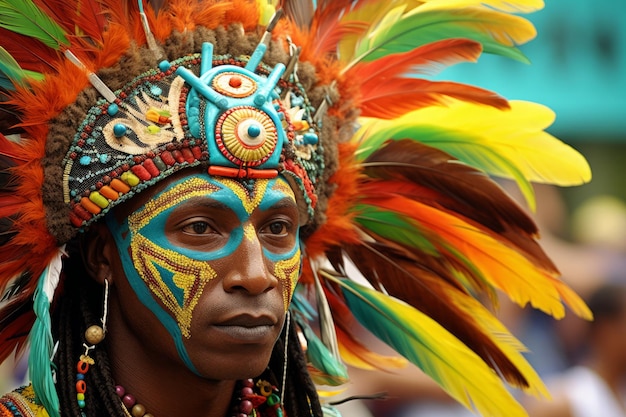 La photo des couleurs du carnaval au Mexique