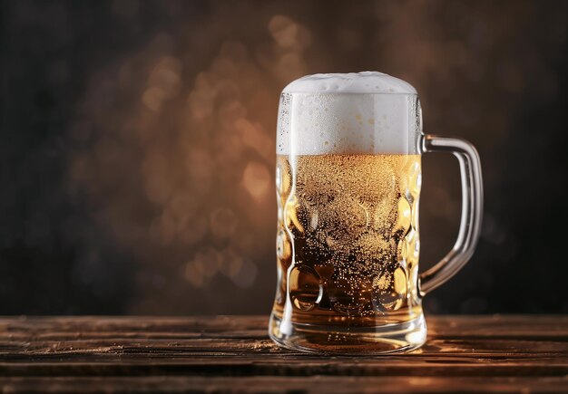 Photo d'une délicieuse tasse en verre d'un assortiment d'alcool de bière sur fond blanc