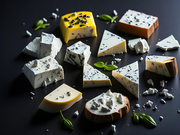 Photo délicieux fromage ai généré