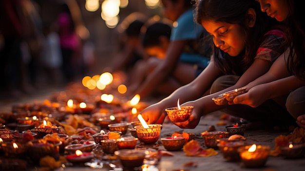 Une photo de Diwali