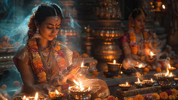 Une photo de Diwali