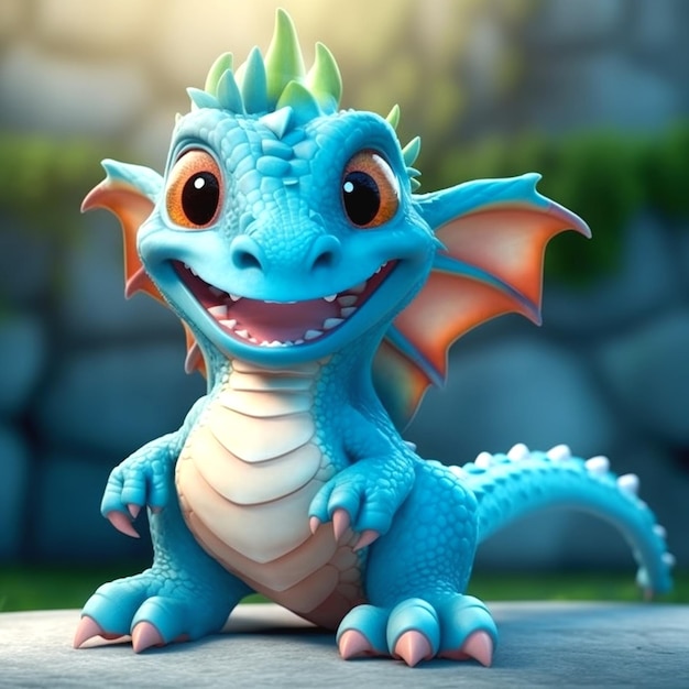 Photo une photo de dragon