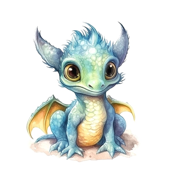 une photo de dragon