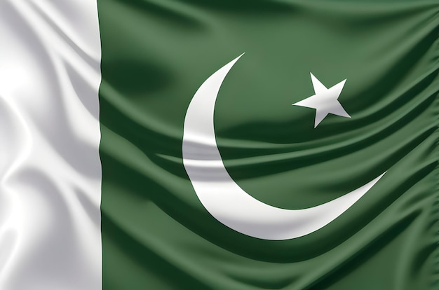 Photo photo drapeau du pakistan