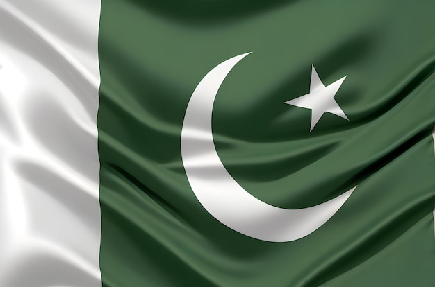 Photo photo drapeau du pakistan