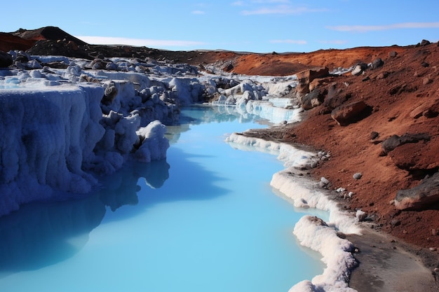 La photo du cadeau bleu de l'héritage du lagon bleu