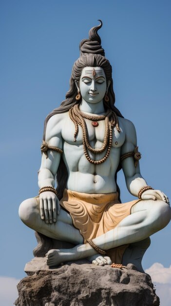 Une photo du dieu Shiva