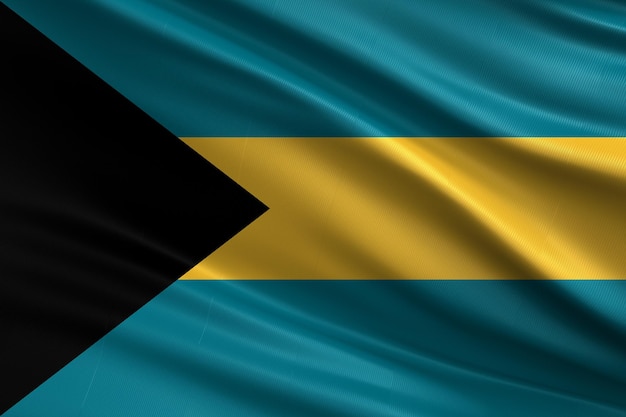 Photo du drapeau des Bahamas
