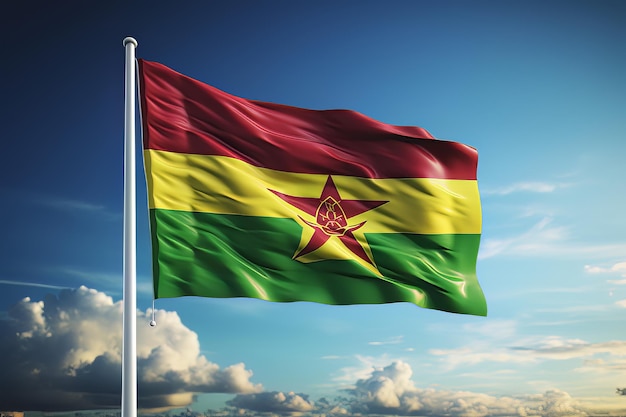 Photo du drapeau du Guyana photo