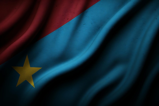 Photo du drapeau de la République démocratique du Congo