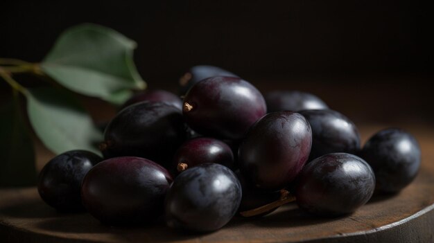 Photo photo du fruit jamun