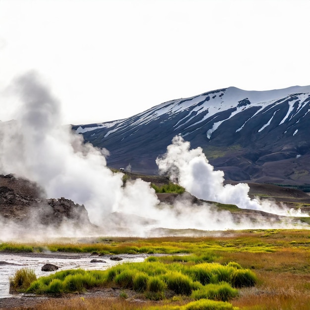 La photo du geyser