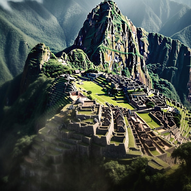 une photo du Machu Picchu