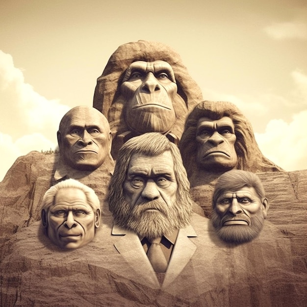 une photo du mont Rushmore