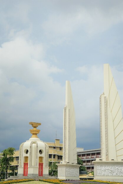 Photo du monument de la démocratie à Bangkok en Thaïlande.