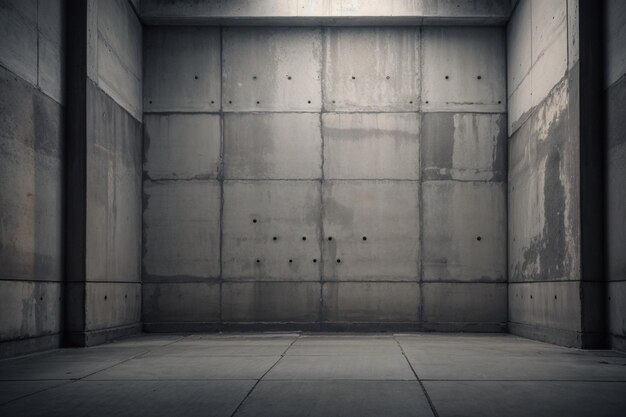 Une photo du mur grunge de Concrete Noir Journey