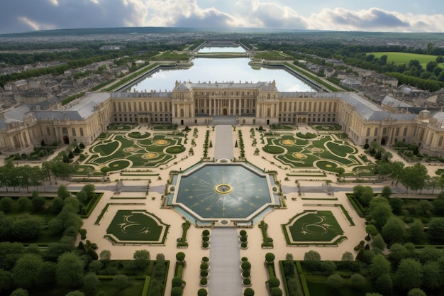 Photo du Palais de Versailles à Paris France