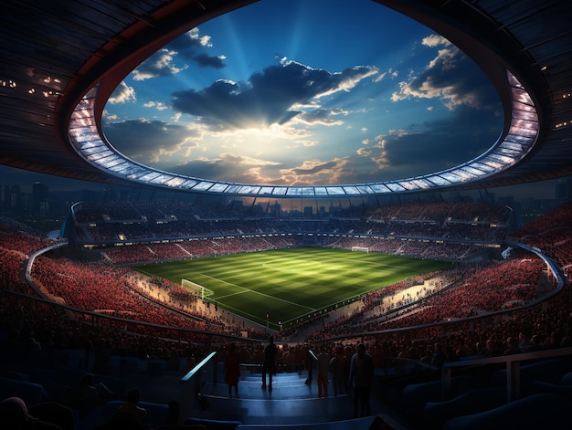 Photo du stade de football