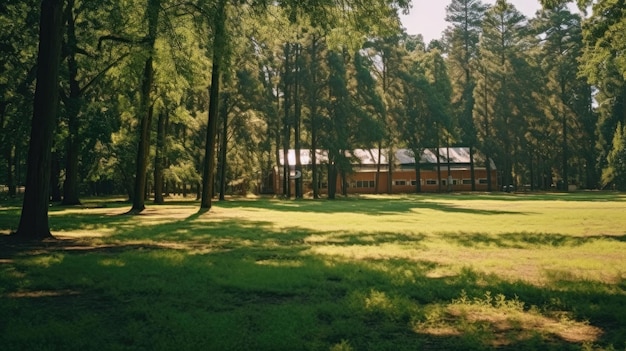 photo du terrain de l'école