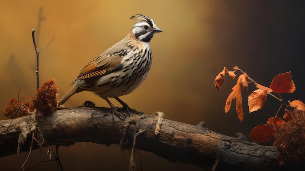 Une photo époustouflante de l'oiseau vainqueur du concours National Geographic accroché à une branche