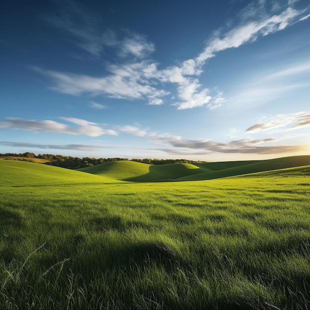 Une photo d'été serein