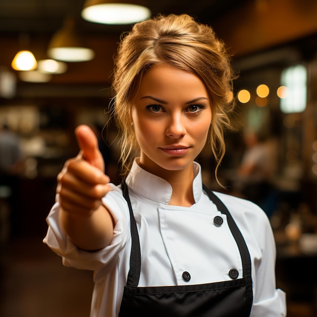 photo femme chef