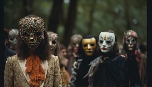 La photo de la fête du masque de Rothschild de 1972 a été publiée.