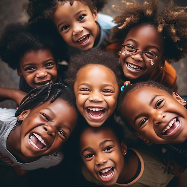 Photo une photo de la fête des enfants