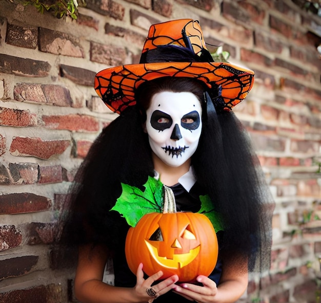 Une photo de la fête d'Halloween