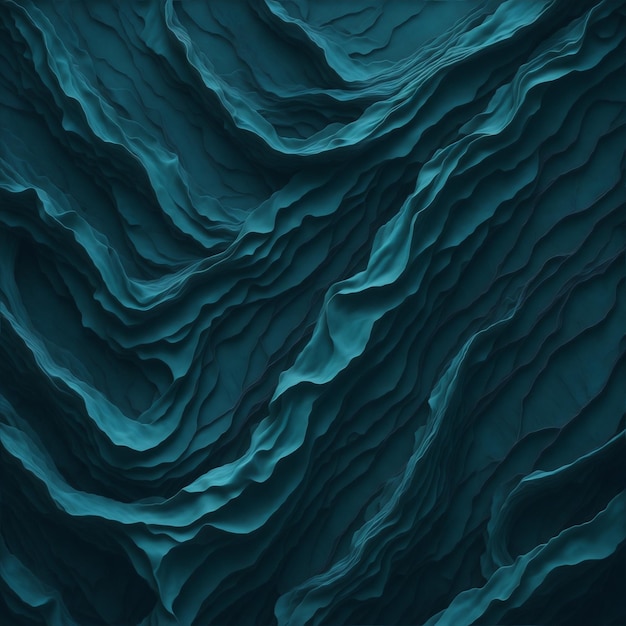 Photo d'un fond bleu abstrait avec des lignes ondulées