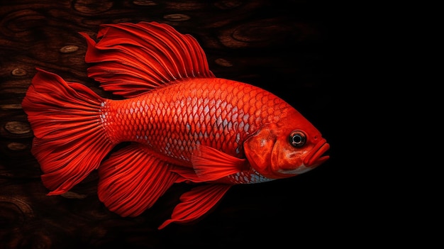 Photo de fond d'écran de poisson rouge pour ordinateur de bureau