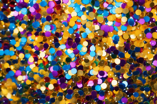 Une photo de fond de la fête Pop Confetti