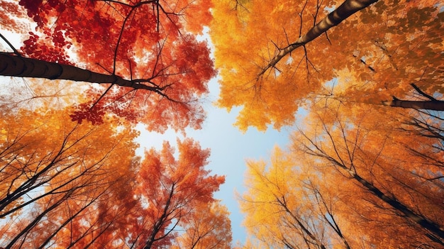 une photo d'une forêt avec des arbres en arrière-plan.