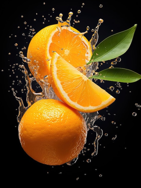 une photo de fruit orange