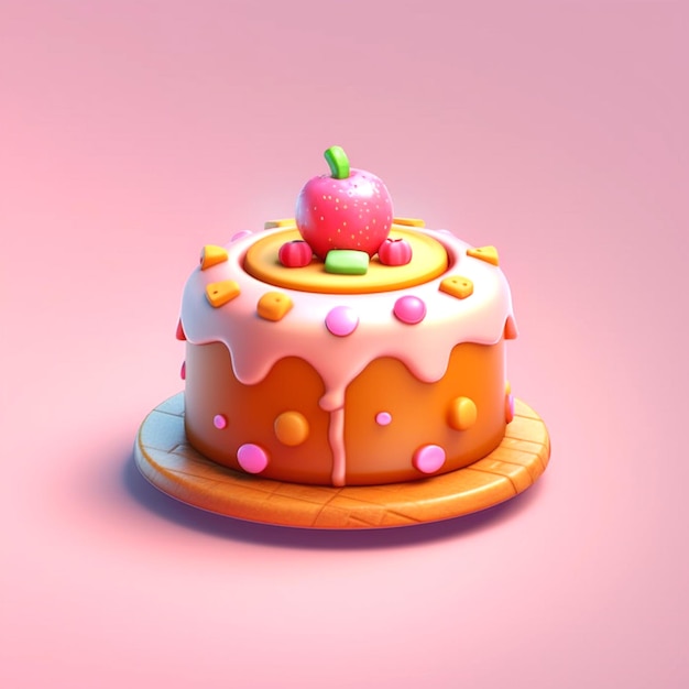 photo d'un gâteau d'anniversaire