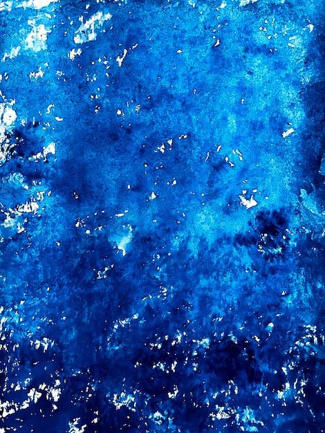 Photo gratuite abstrait grunge décoratif mur en stuc bleu texture rugueuse fond coloré