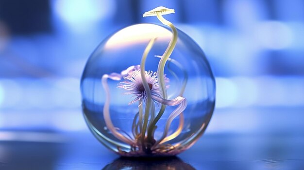 une photo gratuite fleur en bulbe
