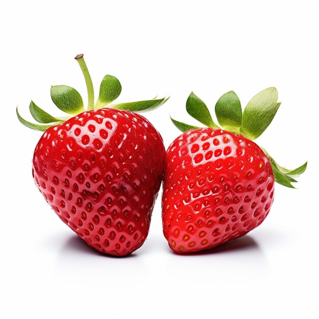 Photo gratuite fraise rouge fraîche sur surface sombre gros plan