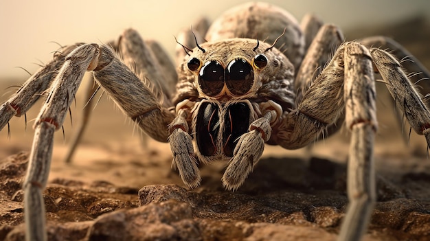 une photo gratuite de monstre araignée