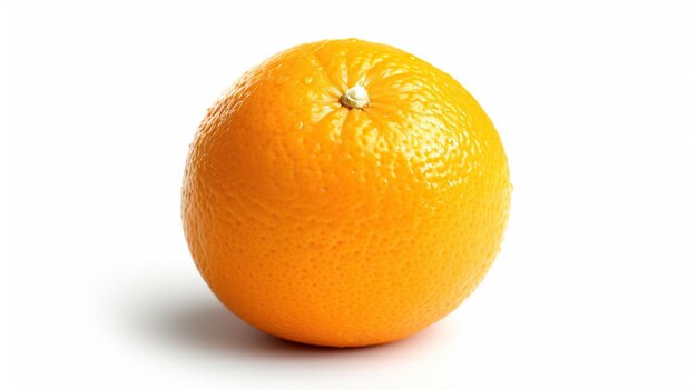 Photo gratuite de tout le jaune-orange isolé sur un blanc
