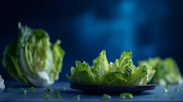 Photo Gros plan de salade avec mesclun tomate bébé concombre fond blanc