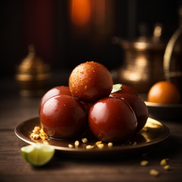 Une photo de Gulab Jamun