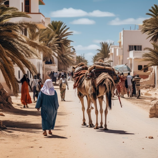 Une photo des habitants de Djerba