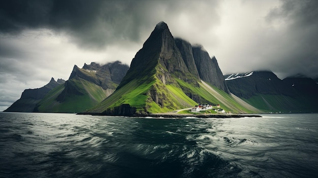 Photo une photo en haute définition d'un paysage magnifique, fascinant et unique