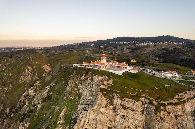 Photo de haute qualité du phare de Cabo da Roca